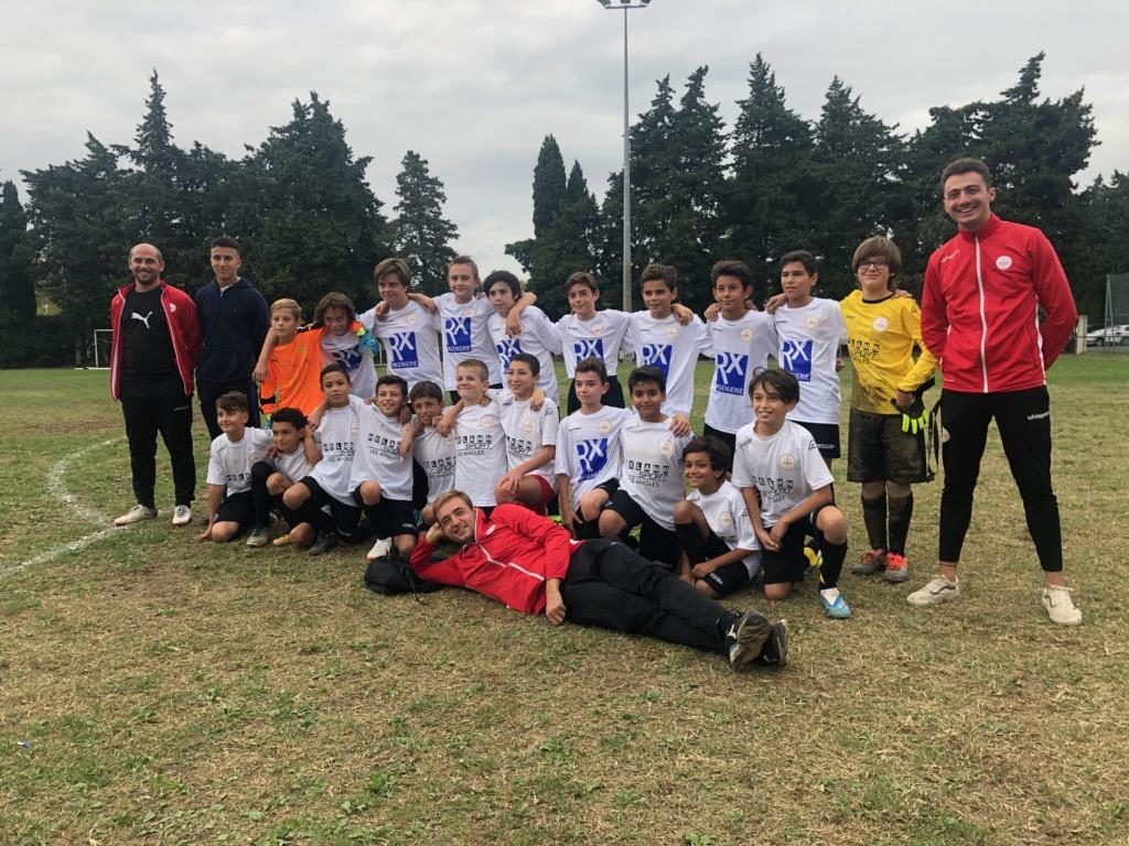 U12 des coachs Rafael CID et Benoit Duyck.